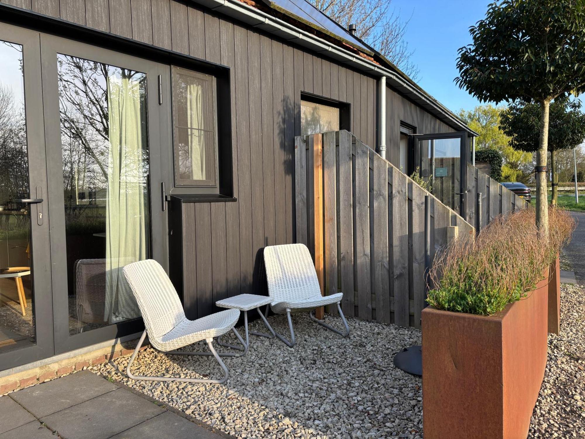 Romantisch Huisje Met Houtkachel & Airco Op 2,5Km Van Zee 赫鲁德 外观 照片