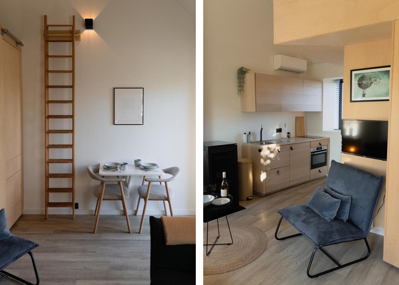Romantisch Huisje Met Houtkachel & Airco Op 2,5Km Van Zee 赫鲁德 外观 照片