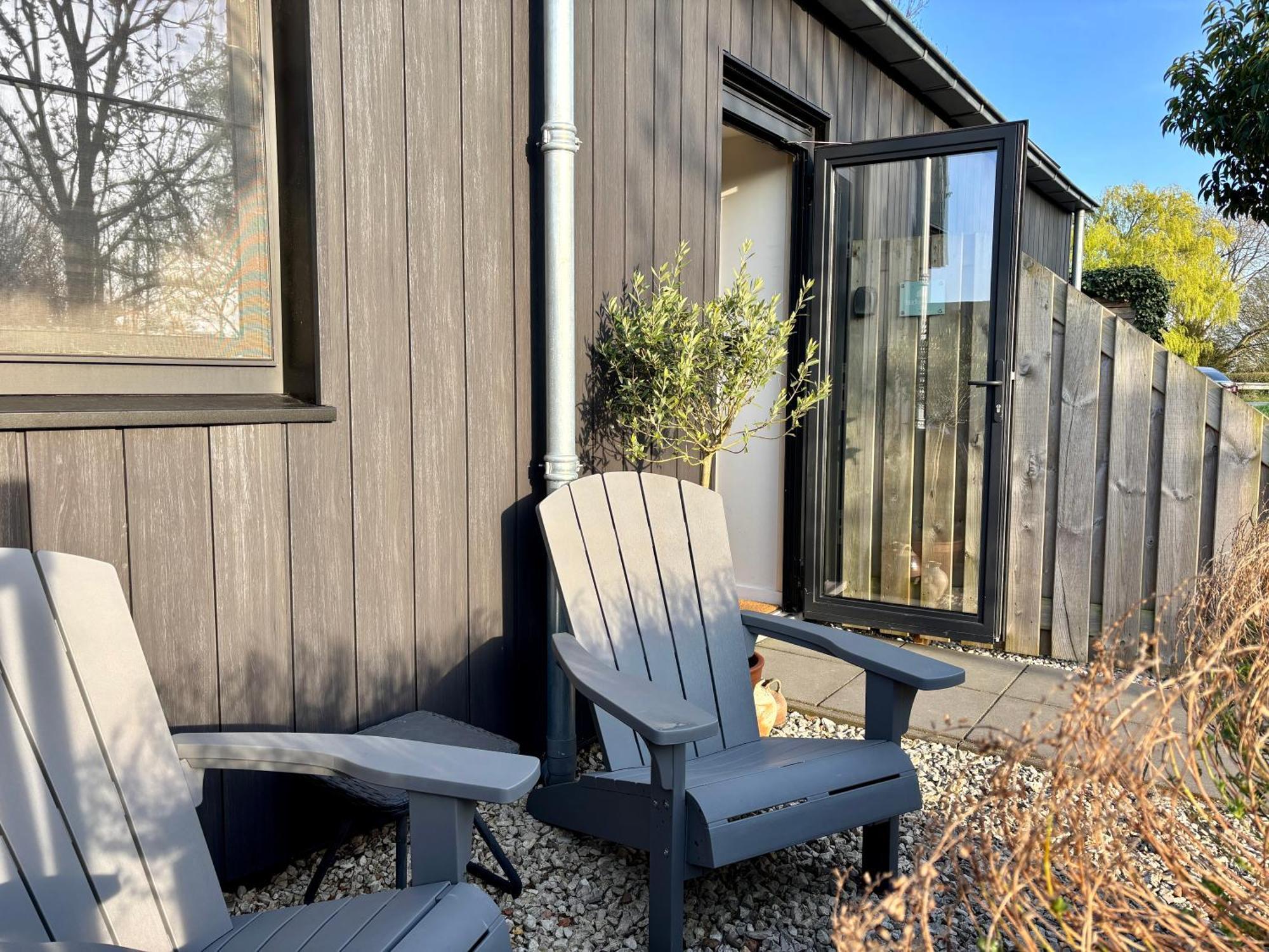 Romantisch Huisje Met Houtkachel & Airco Op 2,5Km Van Zee 赫鲁德 外观 照片